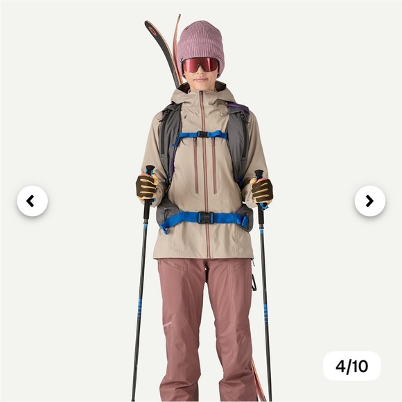 Patagonia SnowDrifter Pack 20L Backpack Small Forge Grey Lightweight NWT - Picture 10 of 14